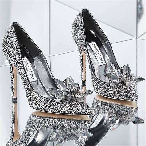 replica jimmy choo cinderella shoes|jimmy choo swarovski shoes.